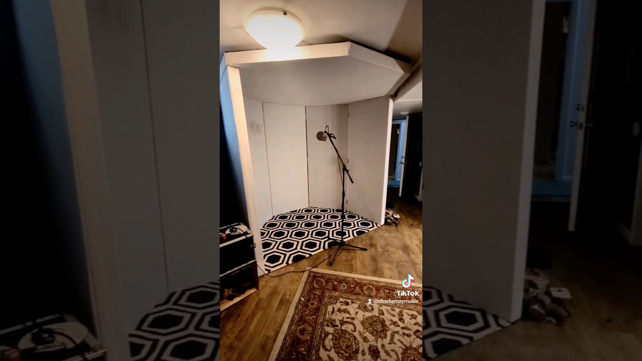 Just Finished Building The DIY Vocal Booth For My Home Studio