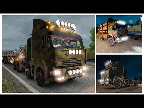 ETS2 Mod Kamaz 54-64-65