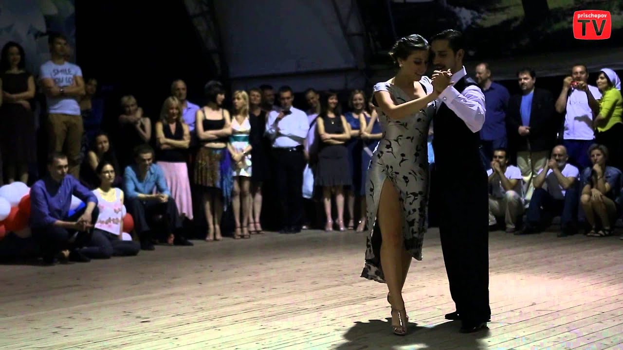 Juan Martin - Stefania Colina, 4-4, Moscow, Milonga in the garden 01.06.2013