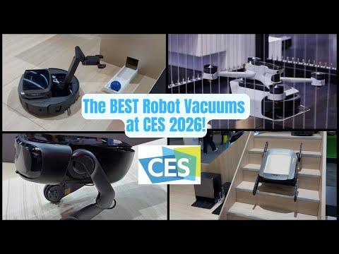 The BEST Robot Vacuums at CES 2026! 