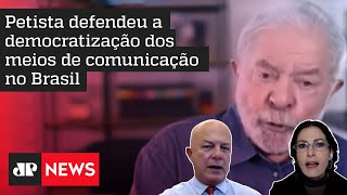 Graeml e Motta analisam defesa de Lula para regular meios de comunicação
