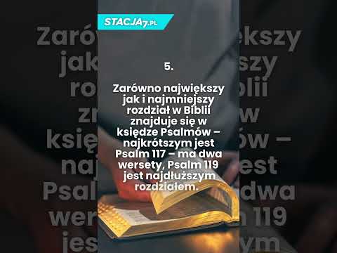 TEGO NIE WIEDZIAŁEŚ O BIBLII! #biblia #pismoświęte #wiara #ciekawostki