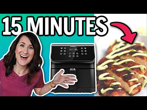 EASY 15 Minute Air Fryer DINNER RECIPES to Make When You're Short on Time