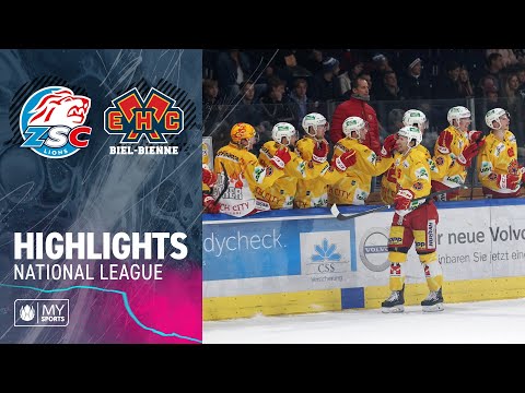 ZSC Lions vs. Biel 1:4 – Highlights National League