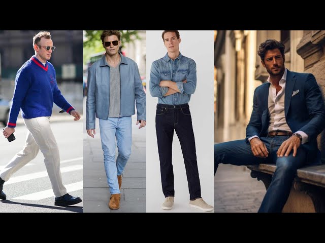 Vídeo relacionado con Pantalones Vaqueros Con Bolsillos Laterales Para Hombre EláSticos Pantalones Vaqueros Para Hombre Con Cintura De Goma Pantalones De Ocio Monocolor Pantalones De Trekking Holgados Vaqueros Ajustados