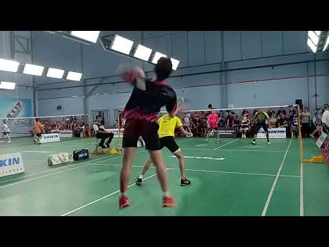 Badminton FINAL DAIKIN International Boys Double U16 - Luqman Hakim /Daniel Vs Chee Kiat /Ckim Sheng