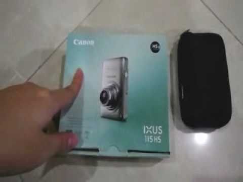 Unboxing Canon IXUS 115HS