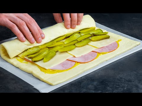 Znudziła Ci się zwykła pizza Powtarzaj za mną! (Zrobione z ciasta francuskiego)
