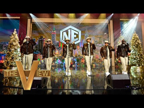 Legendary R&B Group New Edition Performs Holiday Medley on 'The View' | The View