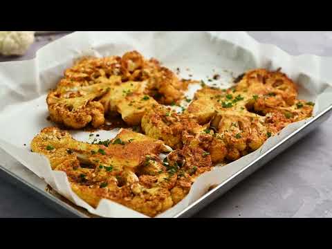 Roasted Cauliflower Steaks | Skinny Ms.