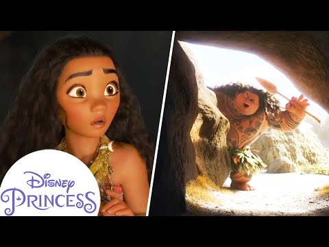 Maui Traps Moana | Disney Princess