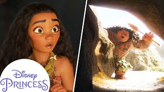 Maui Traps Moana | Disney Princess