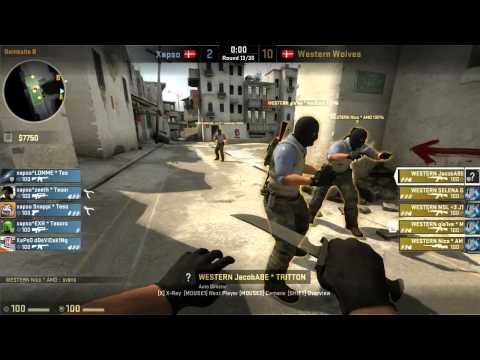 Komplett.dk League - Western Wolves vs. Xapso on de_dust2