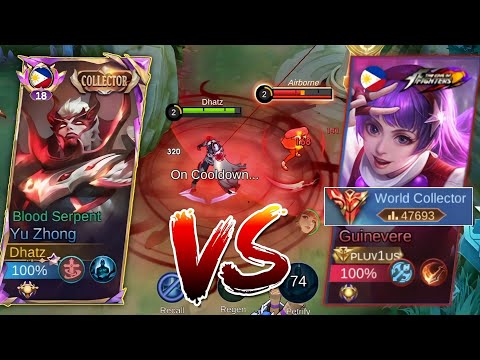 WORLD COLLECTOR GUINEVERE VS YU ZHONG TOP PH SUPREME