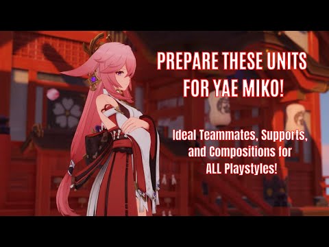 BEST Teams for Yae Miko Main DPS! From Beginner to Whale!