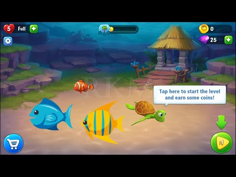 Fishdom - Puzzle Games | Level 1 | RKM Gaming | Aquarium Games | Fish Games