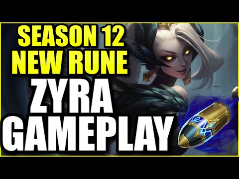 NEW RUNE "FIRST STRIKE" MAKES ZYRA THE THE MOST ANNOYING CHAMPION POSSIBLE! - League of Legends