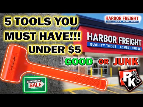 5 HARBOR FREIGHT TOOLS YOU MUST HAVE!!! #harborfreight #tools #top5 #toolreviews #icon #diy