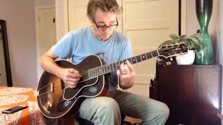 Video thumbnail for Whit Smith playing our 1931 Gibson L-5. by Retrofret Vintage Guitars