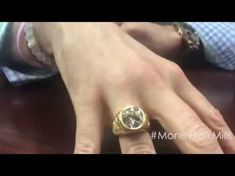 HUGE 7Ct Diamond Men's Ring #MoneyTalkMills