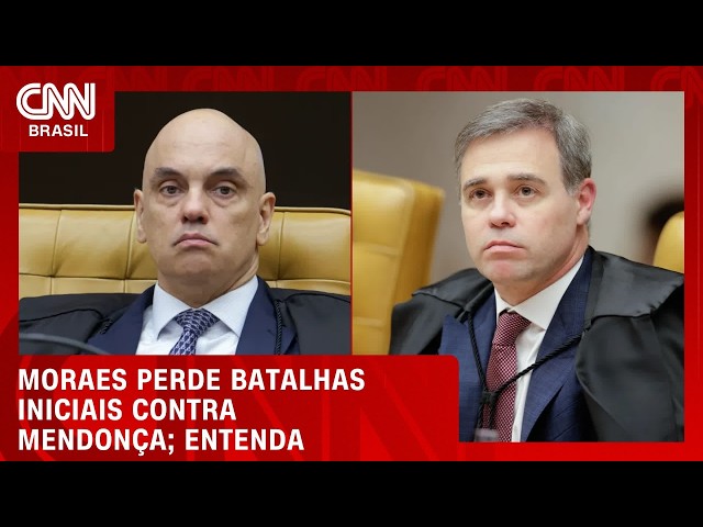 Moraes perde batalhas iniciais contra Mendonça; veja análise | CNN 360°