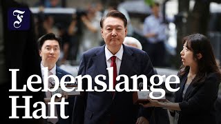 Südkorea: Ex-Präsident Yoon verurteilt