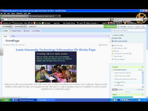 Embedding A Prezi onto PbWorks