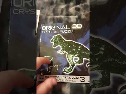 Original 3d Crystal Puzzle T-Rex