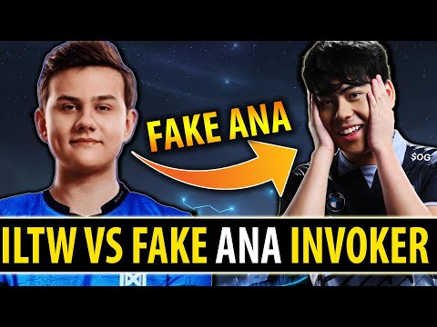 Nigma.iLTW - Lina Mid VS Fake ANA Invoker | Dota 2 Highlights