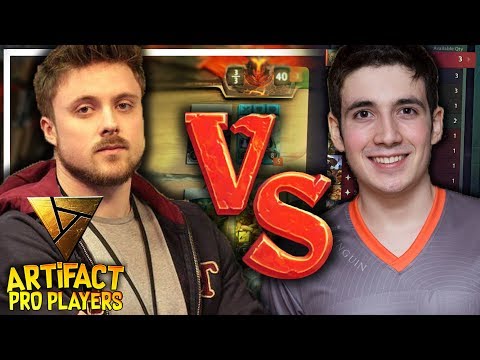 Artifact Day 1 - Forsen vs Rdu in Draft Mode Gameplay