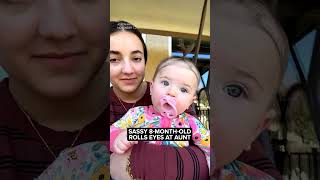 Download lagu Baby rolls eyes at aunt mp3 Download lagu Baby rolls eyes at aunt mp3