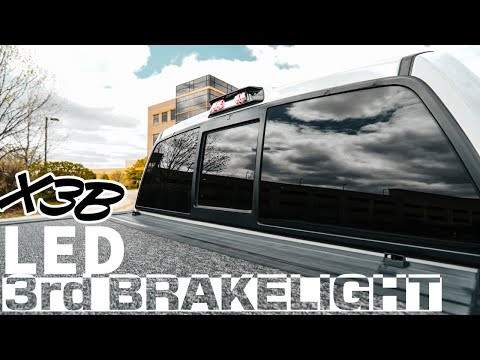Morimoto X3B 3rd brake light installed on the F150! with RAPID FLASH MODULE