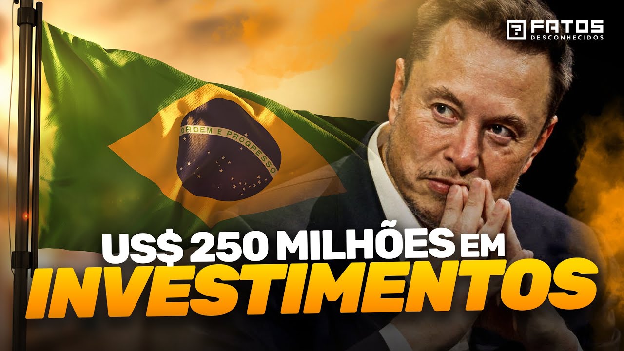 O mega projeto de Elon Musk para transformar o Brasil no país mais rico do mundo!