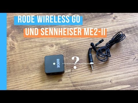 Kann ich das das RODE Wireless Go mit einem Sennheiser ME2 Lavalier Mikrofon betreiben?