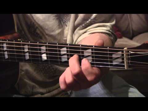 "Mann's Fate"  guitar turn around Hot Tuna tutorial