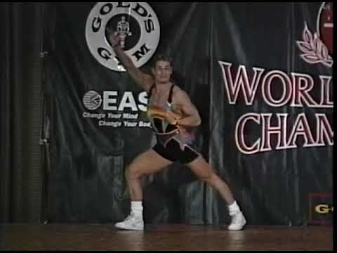 Alexander Fenton (Italy) - 2001 ANAC World Aerobic Championship