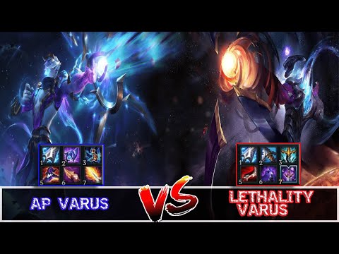 AP VARUS vs LETHALITY VARUS - Dmg Test
