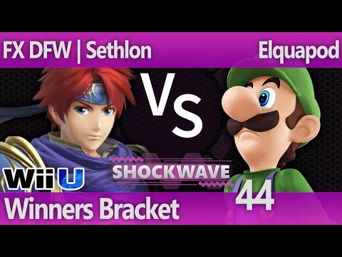 SW 44 Smash 4 - FX DFW | Sethlon (Roy) vs Elquapod (Luigi, Sonic) - Winners Bracket