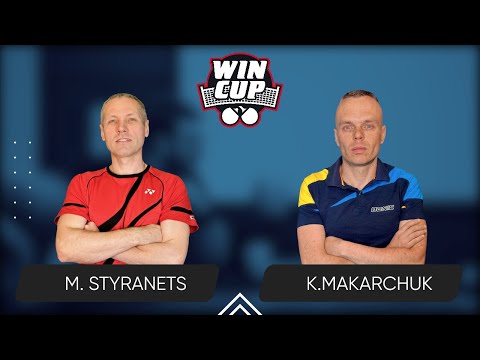 16:00 Mykhailo Styranets - Kostiantyn Makarchuk 21.10.2025 WINCUP Basic. TABLE 1