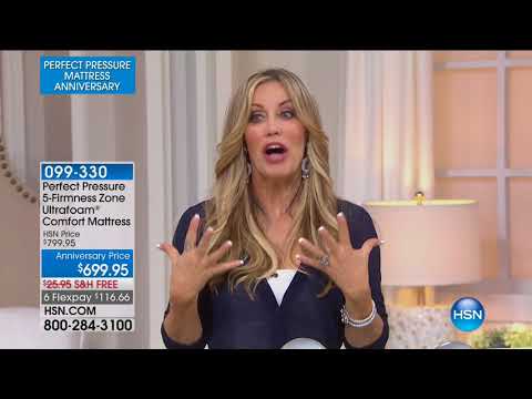 HSN | Perfect Pressure Mattress Anniversary 08.11.2017 - 08 PM