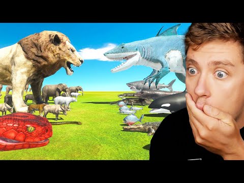 Reacting To King of the Jungle vs King of the Ocean!!! (ARBS)