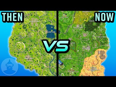 Fortnite Island Then Vs Now Evolution!    Of The Fortnite Map The - fortnite island then vs now evolution of the!    fortnite map the leaderboard
