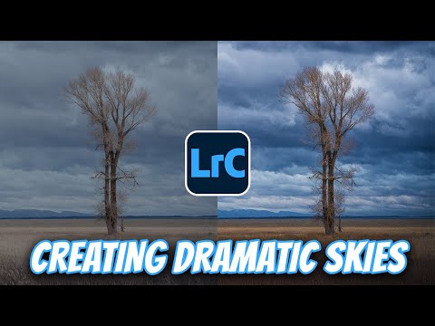 How to Make Skies DRAMATIC and MOODY in Lightroom