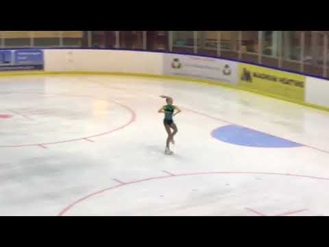 KNSB Cup 2 Zoetermeer - Advanced Novice Sam van der Kooi lange kür