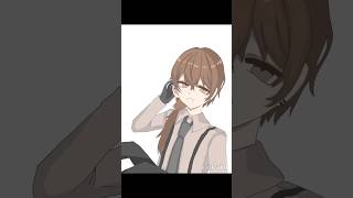 伸びない気がする…！#絵 #イラスト #イラストメイキング #drawing #にじさんじ #加賀美ハヤト #社長 #加画美