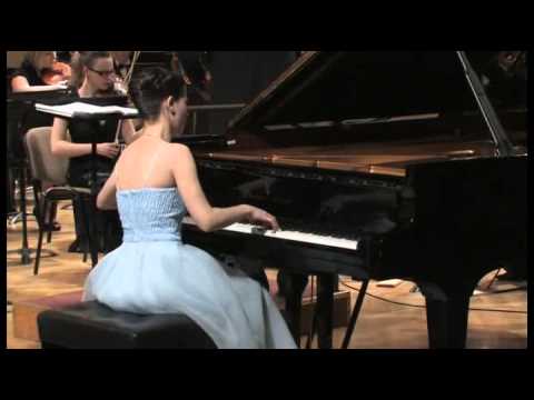 Sergei Prokofiev - Piano Concerto No. 1, Des-dur, op. 10 (Linda Leine, Andris Vecumnieks)