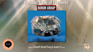 Boron group 🔬⚛️🔬 Periodic Table of Elements Series 🔬⚛️🔬