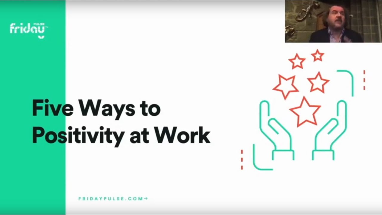 5 Ways to Happiness at Work with Nic Marks