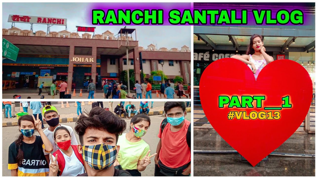 PAKUR TO RANCHI JOURNEY // #Vlog13 // Puja Soren Official // new santali vlog video