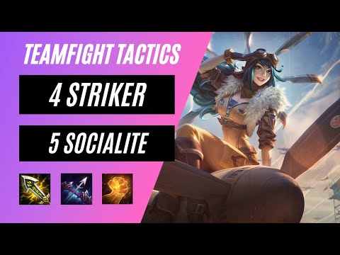 5 Socialite 4 Striker Irelia Ultimate Carry | TFT Set 6.5